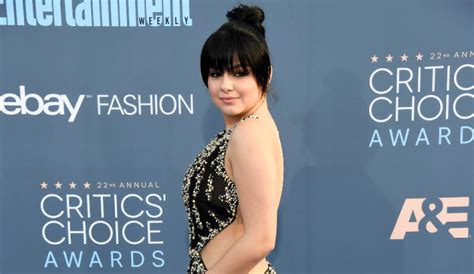 ariel winter boob slip|Ariel Winter Poses Topless For Unedited Photos With ‘SELF.